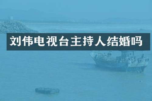 刘伟电视台主持人结婚吗