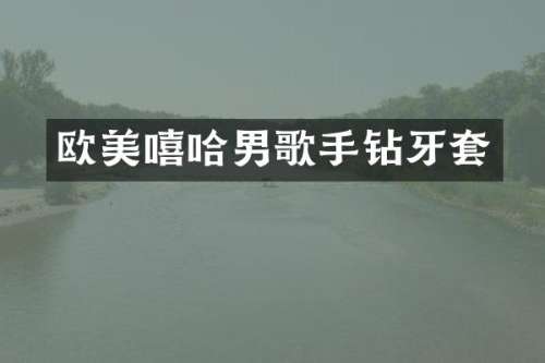 欧美嘻哈男歌手钻牙套