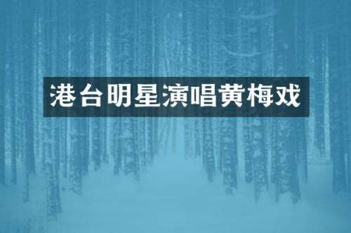 港台明星演唱黄梅戏