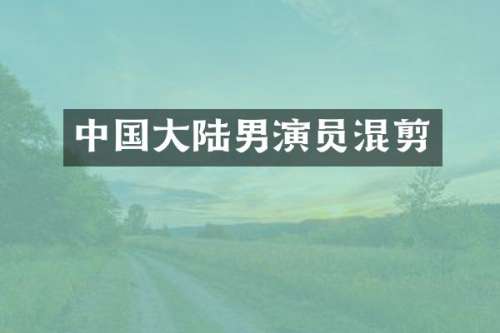中国大陆男演员混剪