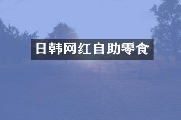 日韩网红自助零食