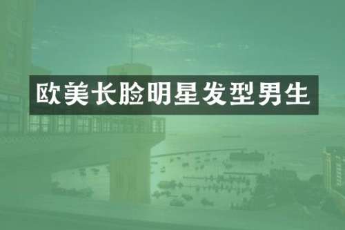 欧美长脸明星发型男生
