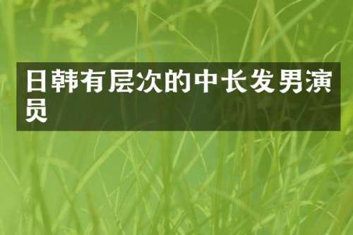 日韩有层次的中长发男演员