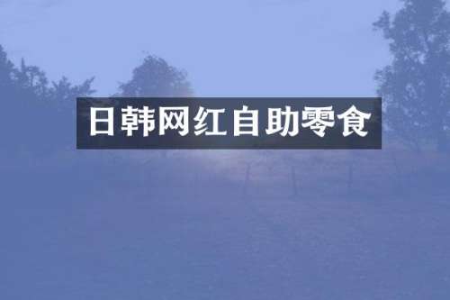 日韩网红自助零食