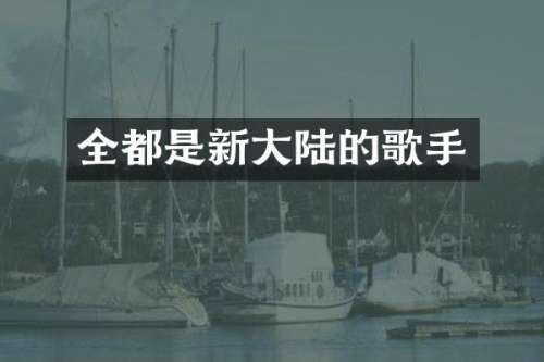 全都是新大陆的歌手
