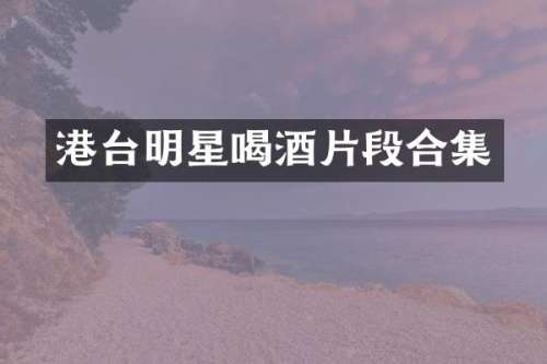 港台明星喝酒片段