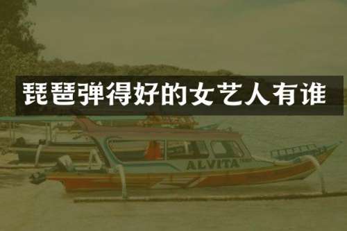 琵琶弹得好的女艺人有谁