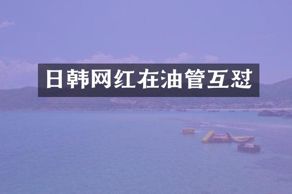 日韩网红在油管互怼