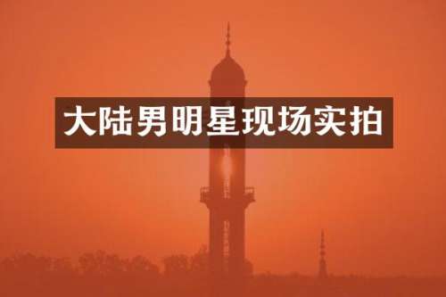 大陆男明星现场实拍