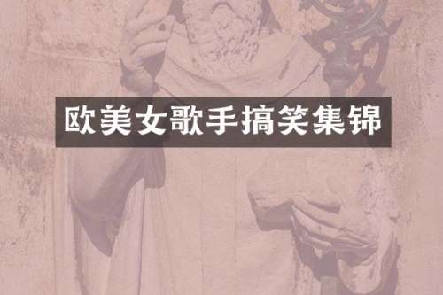 欧歌手搞笑集锦