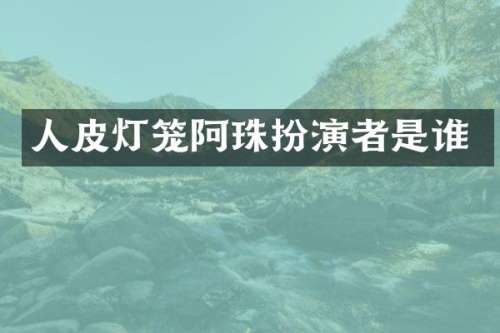 灯笼阿珠扮演者是谁