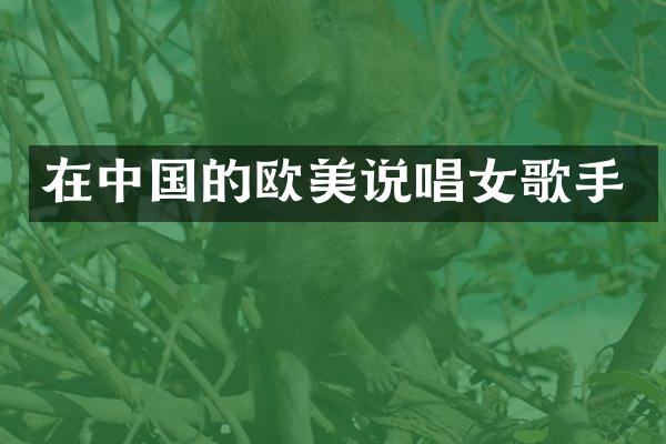 在中国的欧美说唱女歌手