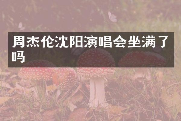 周杰伦沈阳演唱会坐满了吗