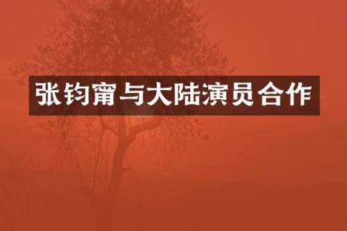 张钧甯与大陆演员合作