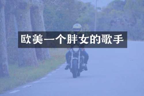 欧美一个胖女的歌手