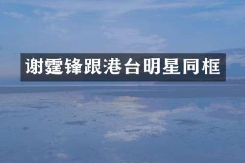 谢霆锋跟港台明星同框