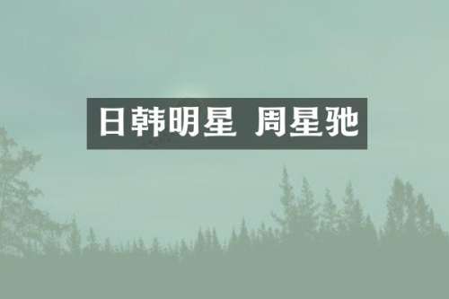 日韩明星 周星驰
