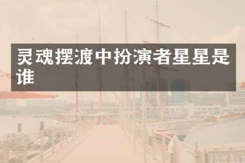 灵魂摆渡中扮演者星星是谁