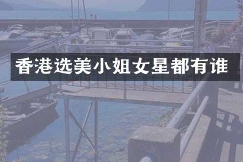 香港选星都有谁
