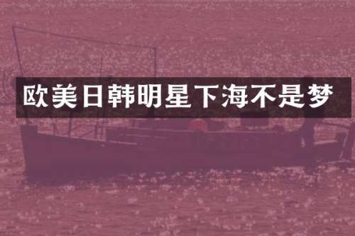 欧美日韩明星下海不是梦
