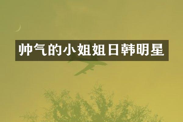 帅气的姐日韩明星