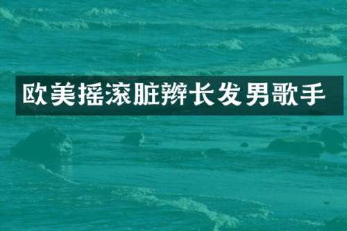 欧美摇滚脏辫长发男歌手