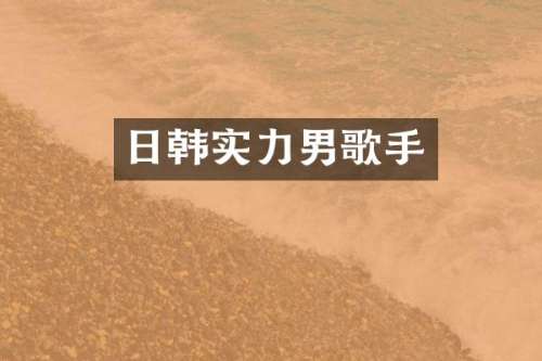 日韩实力男歌手