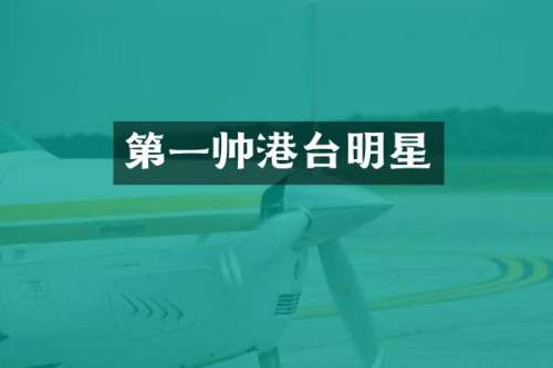 第一帅港台明星