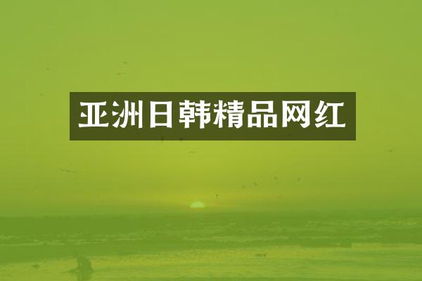亚洲日韩精品网红