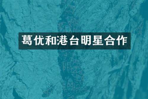 葛优和港台明星合作