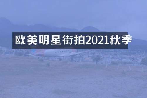 欧美明星街拍2021秋季