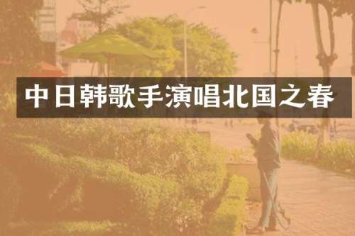 中日韩歌手演唱北国之春