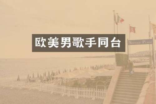 欧美男歌手同台