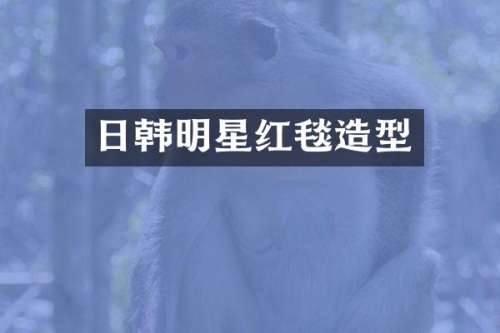 日韩明星红毯造型
