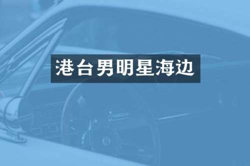 港台男明星海边