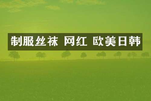 制服丝袜 网红 欧美日韩