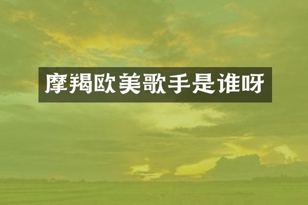 摩羯欧美歌手是谁呀