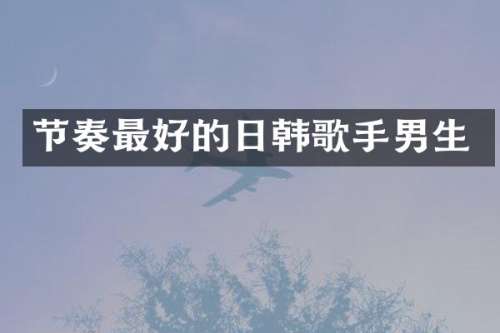 节奏最好的日韩歌手男生