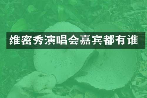 维密秀演唱会嘉宾都有谁
