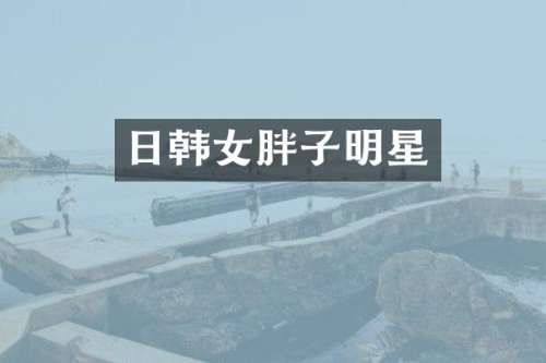 日韩女胖子明星
