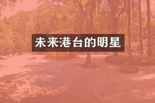 未来港台的明星