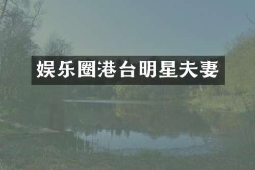 娱乐圈港台明星夫妻