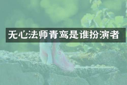 无心法师青鸾是谁扮演者