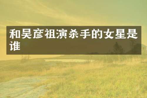 和吴彦祖演杀手的女星是谁