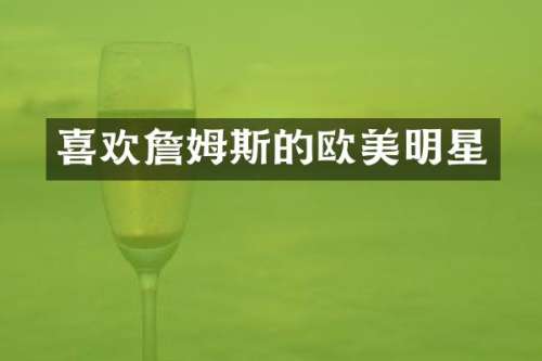喜欢詹姆斯的欧美明星