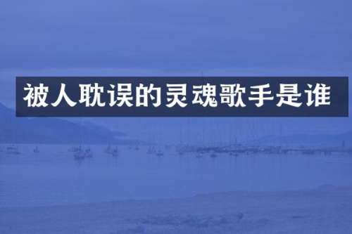被人耽误的灵魂歌手是谁