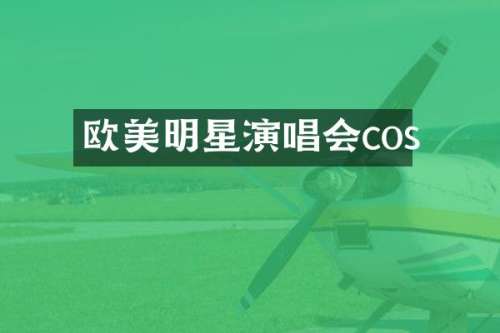 欧美明星演唱会cos
