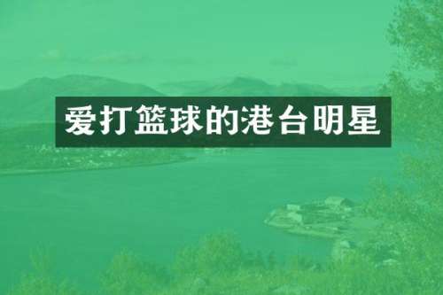 爱打篮球的港台明星