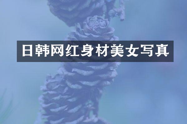 日韩网红身材写真