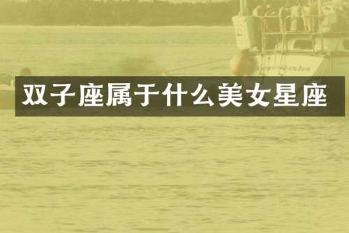 双子座属于什么星座
